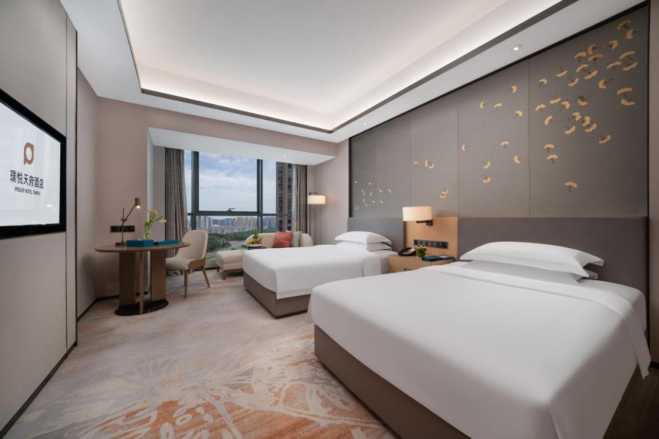 Projoy Hotel Tianfu Chengdu Exteriör bild
