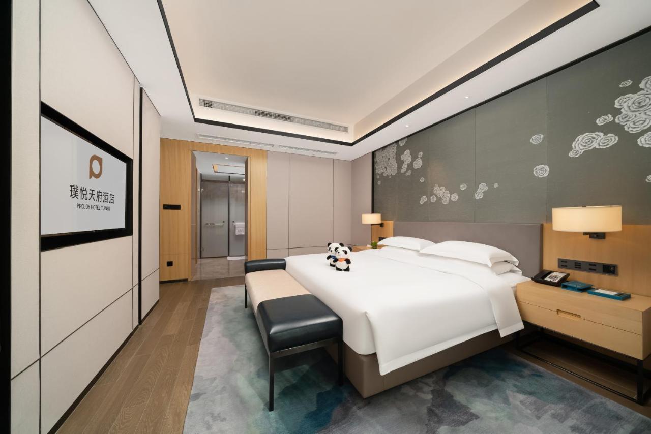 Projoy Hotel Tianfu Chengdu Exteriör bild