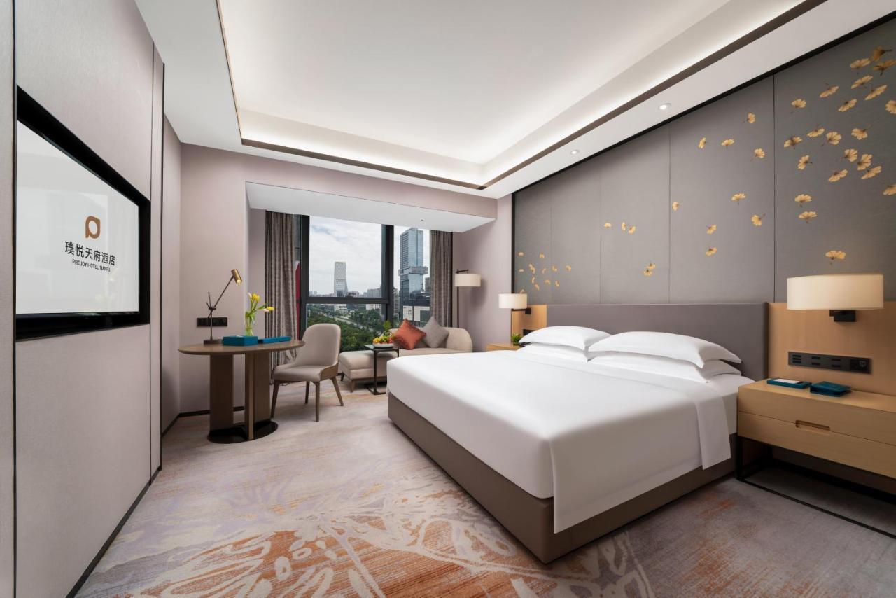 Projoy Hotel Tianfu Chengdu Exteriör bild