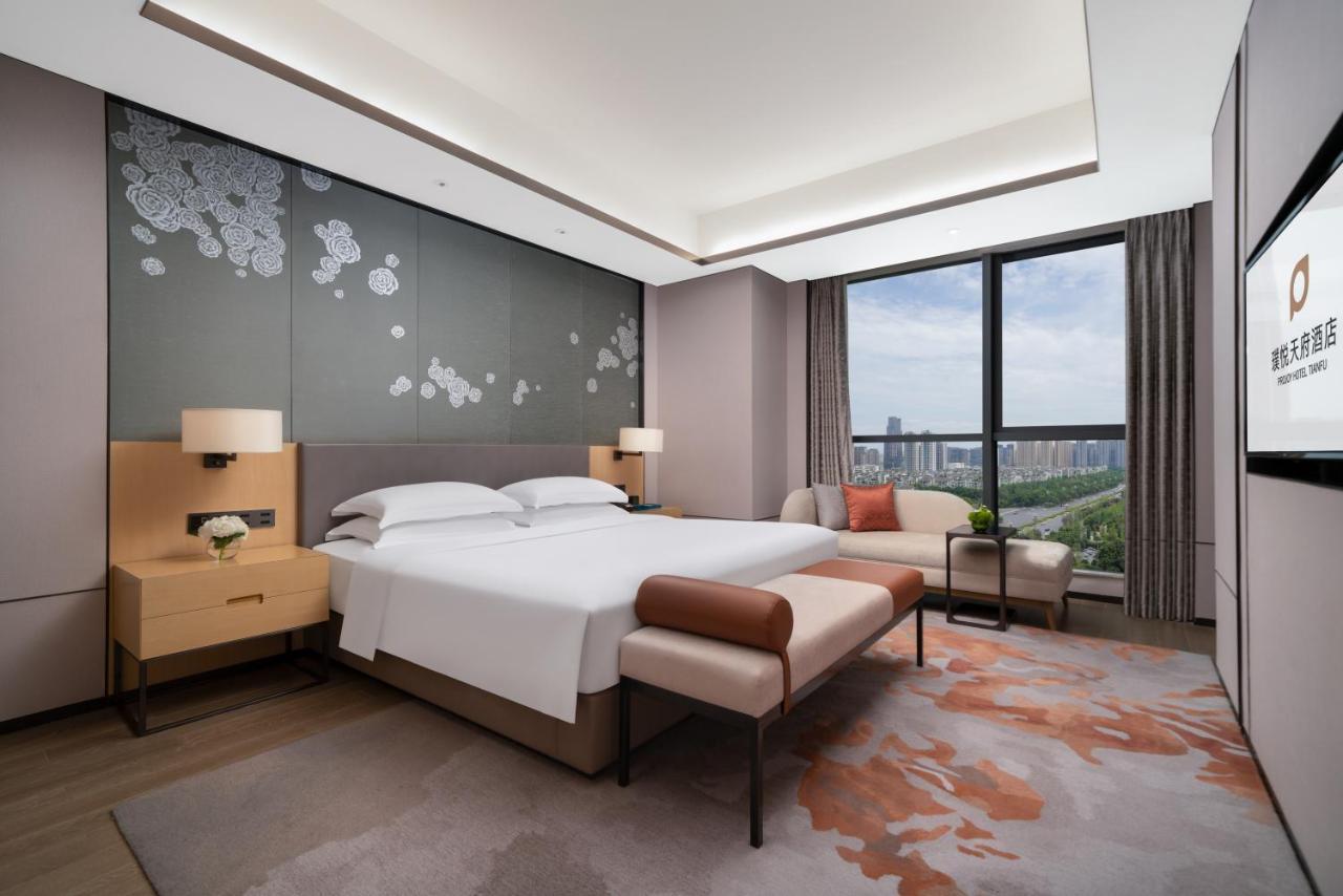 Projoy Hotel Tianfu Chengdu Exteriör bild